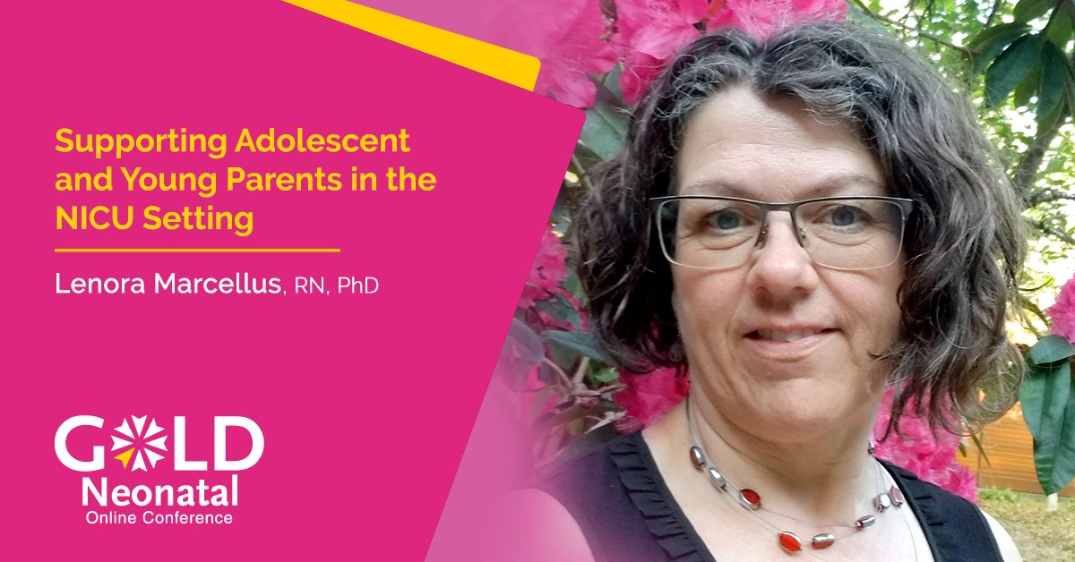 Join us at #GOLDNeonatal2024 with Lenora Marcellus, RN, PhD for 'Supporting Adolescent and Young Parents in the NICU Setting': goldneonatal.com/conference/pre… #NICU #NICUfamily #NICUnurse #nurse #neonatal #neonatology #NeonatalHealth