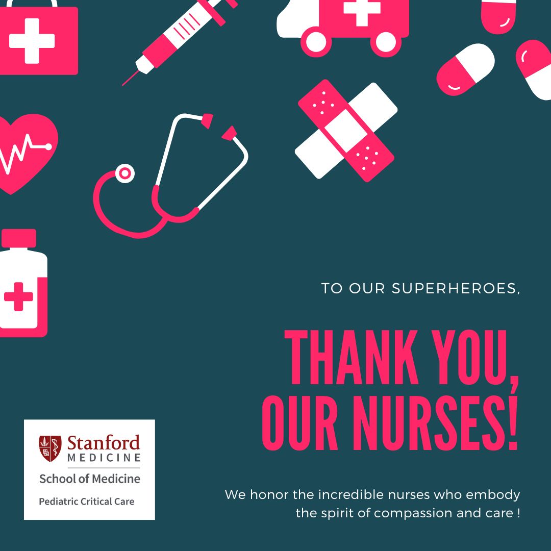 Happy National Nurses Week! To our Superheroes, we honor and thank each and every one of you for the incredible and compassionate care you provide. Thank you for all you do! #NursesWeek💙#StanfordMed🩺