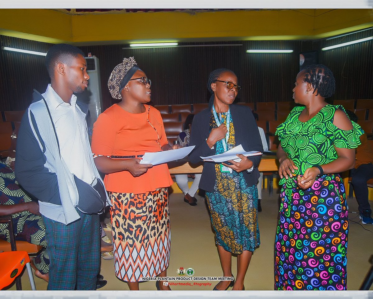 OLUWATOSIN OLOMIDE (@oakolomide) on Twitter photo It was a privilege moderating the <a href="/NihortNG/">National Horticultural Research Institute (NIHORT)</a> and <a href="/IITA_CGIAR/">IITA</a> organized stakeholders' discussions along the #plantain #valuechain in #Nigeria on market segmentation and product design to support #plantain #breeding.
<a href="/bunmiibitoye/">Bunmi Ibitoye</a> <a href="/AmahDelphine/">Delphine Amah</a>
<a href="/NGfmafs/">Nig Federal Ministry of Agriculture &Food Security</a> <a href="/PROSSIVA_CGIAR/">PROSSIVA</a>
#NIHORTWorks It was a privilege moderating the <a href="/NihortNG/">National Horticultural Research Institute (NIHORT)</a> and <a href="/IITA_CGIAR/">IITA</a> organized stakeholders' discussions along the #plantain #valuechain in #Nigeria on market segmentation and product design to support #plantain #breeding.
<a href="/bunmiibitoye/">Bunmi Ibitoye</a> <a href="/AmahDelphine/">Delphine Amah</a>
<a href="/NGfmafs/">Nig Federal Ministry of Agriculture &Food Security</a> <a href="/PROSSIVA_CGIAR/">PROSSIVA</a>
#NIHORTWorks