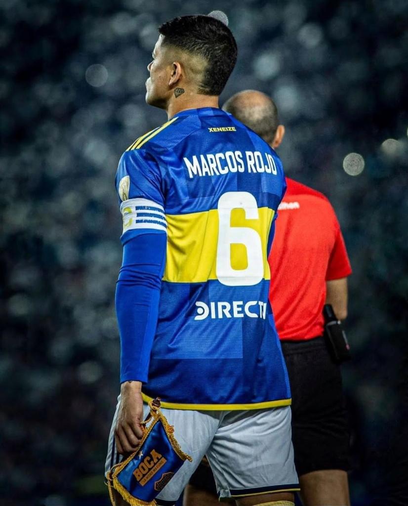 Marcos Rojo se realiza estudios en el isquiotibial por una dolencia. Segundo día consecutivo donde el capitán de #Boca no entrena junto a sus compañeros. Es duda para el viaje a Paraguay.