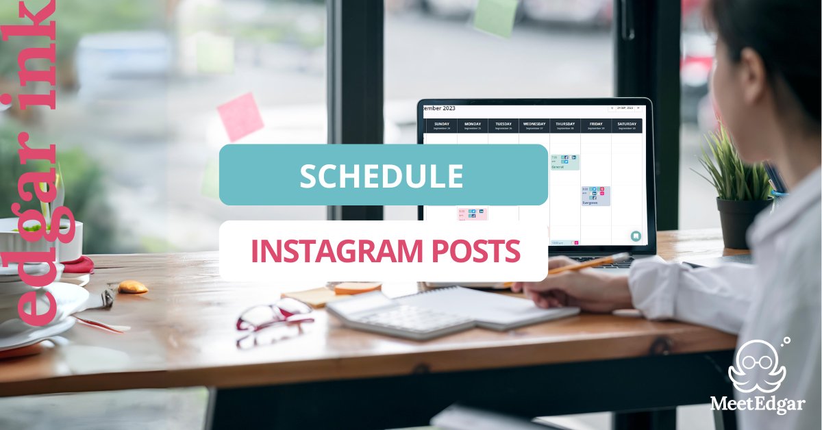 Learn how to schedule and automatically post your Instagram content using Edgar in my blog post: meetedgar.com/blog/schedule-… #InstagramMarketing #InstagramAutomation #InstagramHacks #MeetEdgar