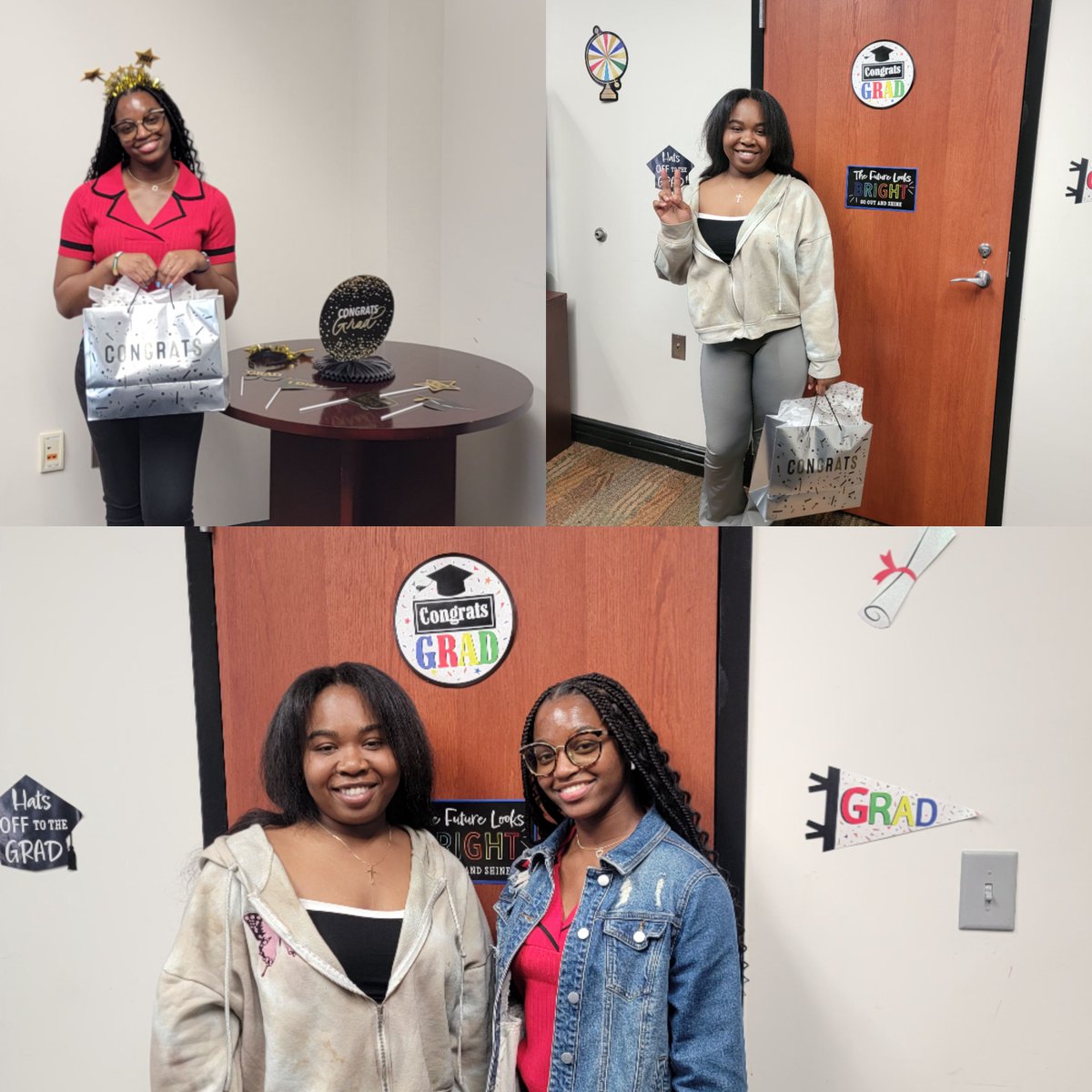 We want to send a HUGE Congratulations to our graduates in The Office of Career Services who graduated this past weekend🎉🎊🎈🎓