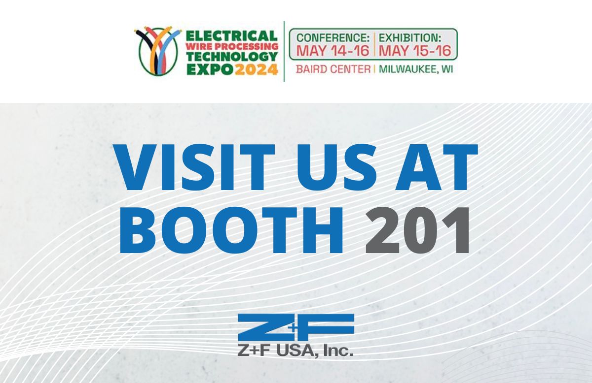 If you’ll be at the Electrical Wire Processing Technology Expo 2024, we’d love to meet with you!

We’ll be at booth #201 from May 14th-16th. Feel free to stop by our booth, or schedule a meeting with us here: buff.ly/48ArZOq

#EWPTE #WireProcessing