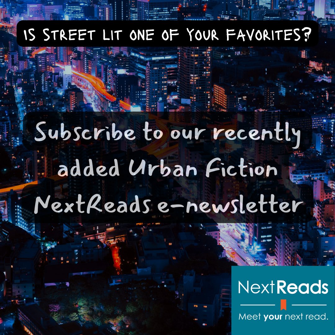 Subscribe to the e-newsletters of all of your favorite genres at libraryaware.com/300/Subscriber… #urbanfiction #streetlit #nextreads