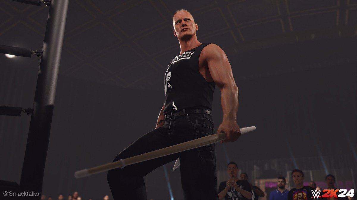 Here’s the first look at ECW Legend The Sandman in WWE 2K24! 📸

The Sandman is featured in the ECW Punk Pack DLC which is set to release on Wednesday May 15th 🗓️

#WWE2K24