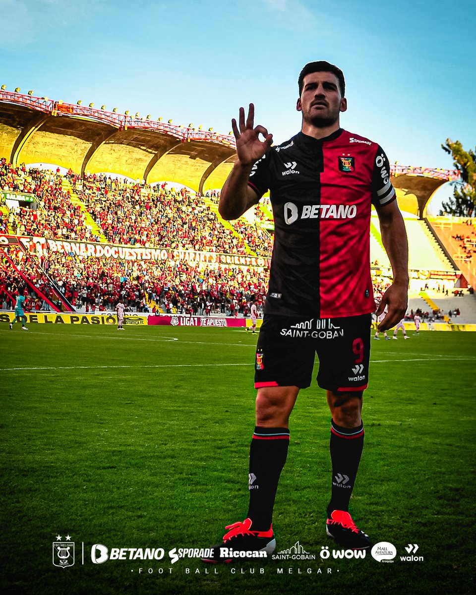 +3 👌🔝 para que tengan un buen inicio de semana, #FamiliaRojinegra. 🗻❤️🖤

#LaRojinegraONada
#MelgarEsArequipaEsMelgar