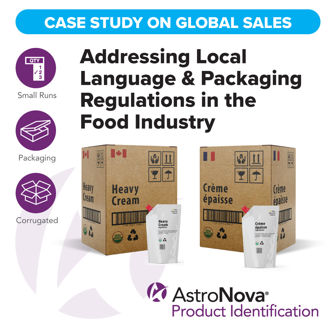 When a global micro-ingredient manufacturer serving the food industry across 25 countries encountered complex local packaging language requirements. Who did they call? AstroNova. Find out more here: ow.ly/kfO350Rhhoz