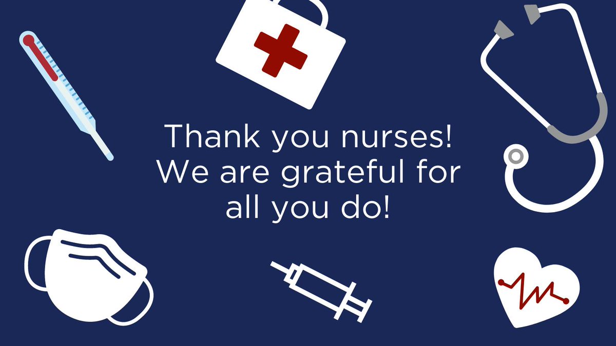 Today is National Nurses Day and kicks off National Nurses Week. Thank you to our nurses for all that they do! #NursesWeek #NationalNursesDay