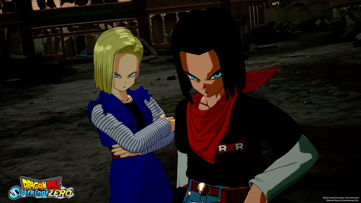 dragonballgames's tweet photo. Does human life really have no value to these guys? 

It looks like Android 17 and Android 18 will be having their share of fun in DRAGON BALL: Sparking! ZERO. #DBSZ https://t.co/40tWMAjZQ6