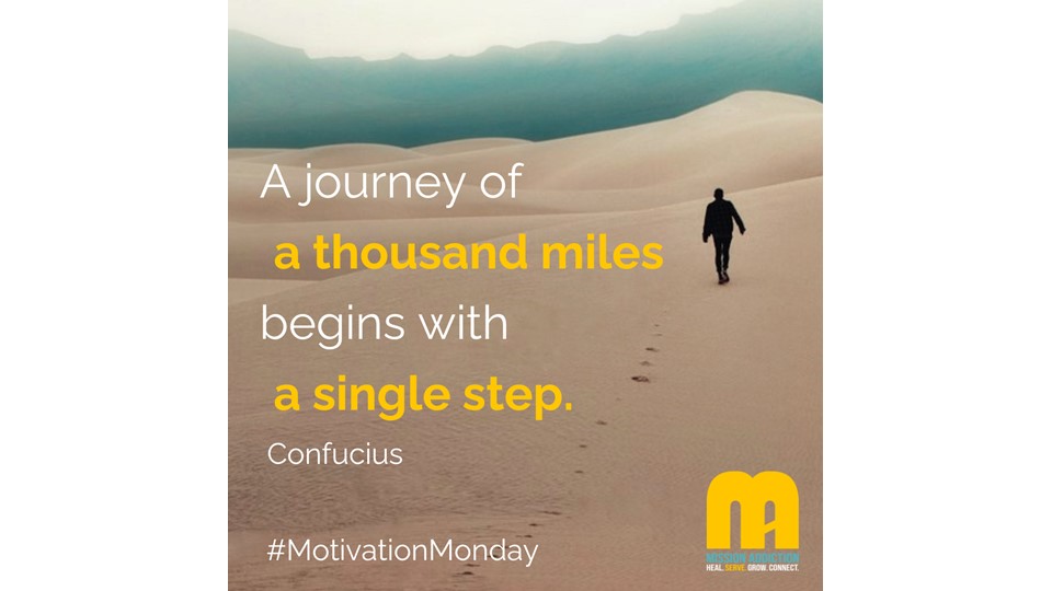 Whether it's a journey of mental health and recovery, family, faith, career, etc. - take the first step! And the next...  zurl.co/9io6 

#MotivationMonday #HealingProgram #SelfImprovement #Couples