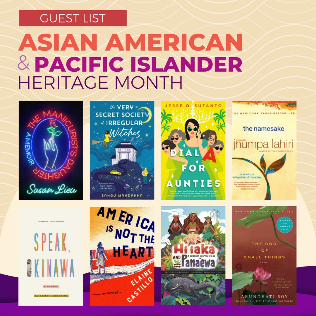 Happy Asian American and Pacific Islander Heritage Month! Arlington's Asian Heritage Alliance Employee Resource Group created this booklist of recommended reads! Check them out today! libcat.arlingtonva.us/MyAccount/MyLi…
