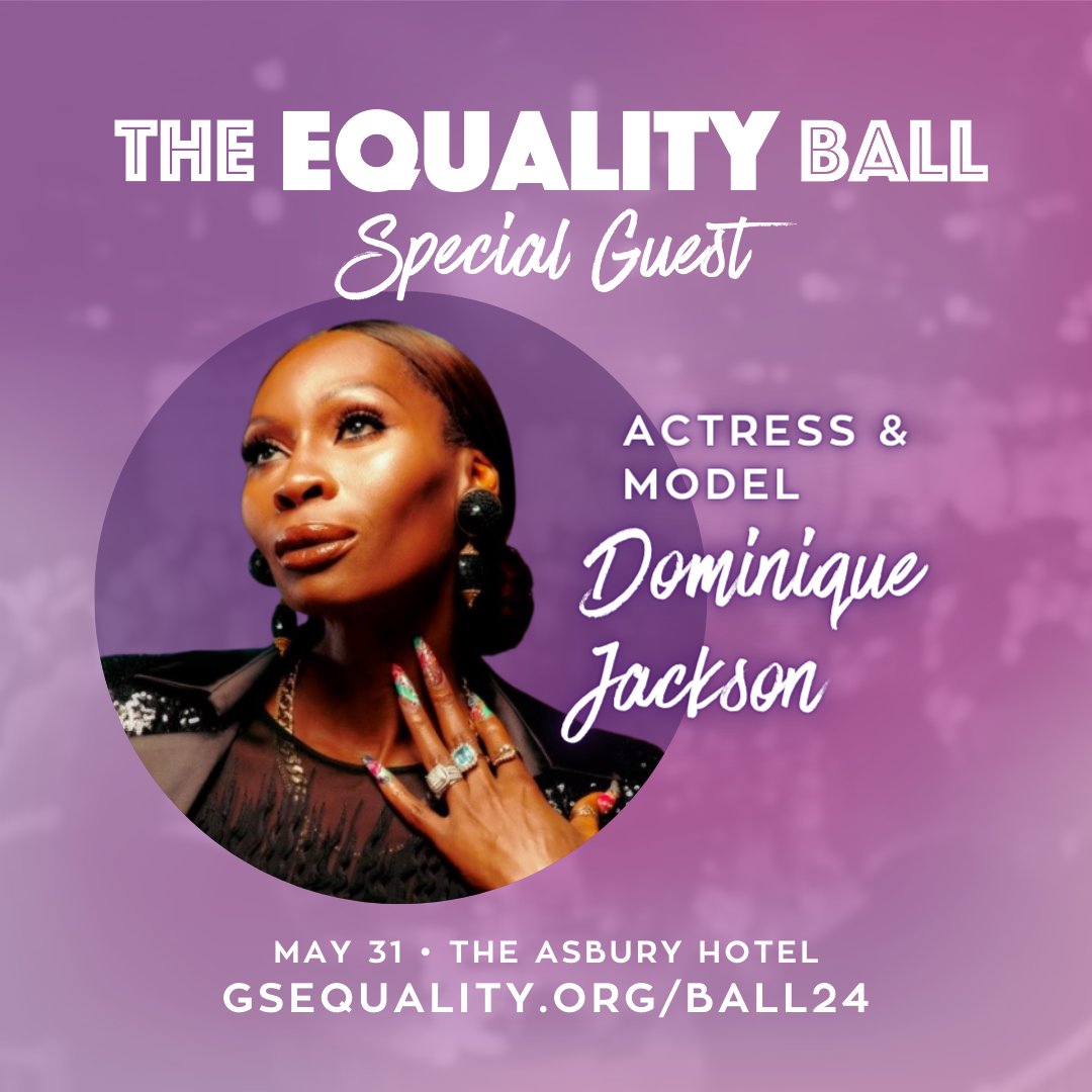 We're excited to announce that actress and model @tyraaross, known for her role as Elektra on Pose, will join us at the Equality Ball on May 31! Get your tickets now >> gsequality.org/ball24 #LGBTQ #LGBT #queer #trans #transgender #NewJersey #NJ #EqualityBall2024