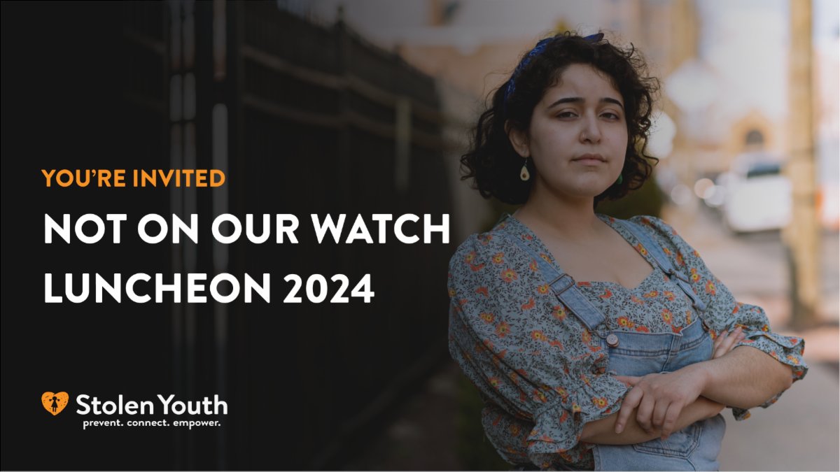 We are so honored to be delivering the keynote at this year’s @stolenyouth annual luncheon to support their efforts to end the trafficking and exploitation of Seattle’s most vulnerable young people.