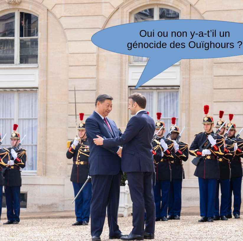 #RimaHassan #Ouïghours #MacronDegage