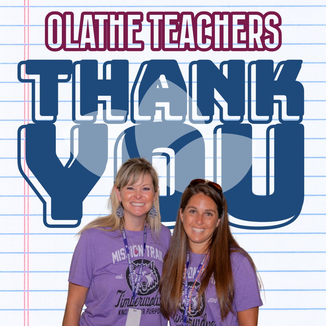 We love our teachers!! Thank you so much for all you do for Olathe students! OPSF is here for you! We will match gifts for projects on Donors Choose, and reward classroom grants, just to name a few. We are here for you! Happy Teacher Appreciation Week!