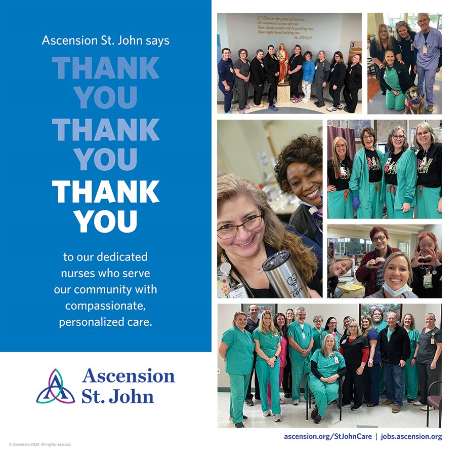 Did you see our ad in the @tulsaworld? We were honored to share our gratitude for our incredible nursing team! 🩺 💉 🏥 🩹