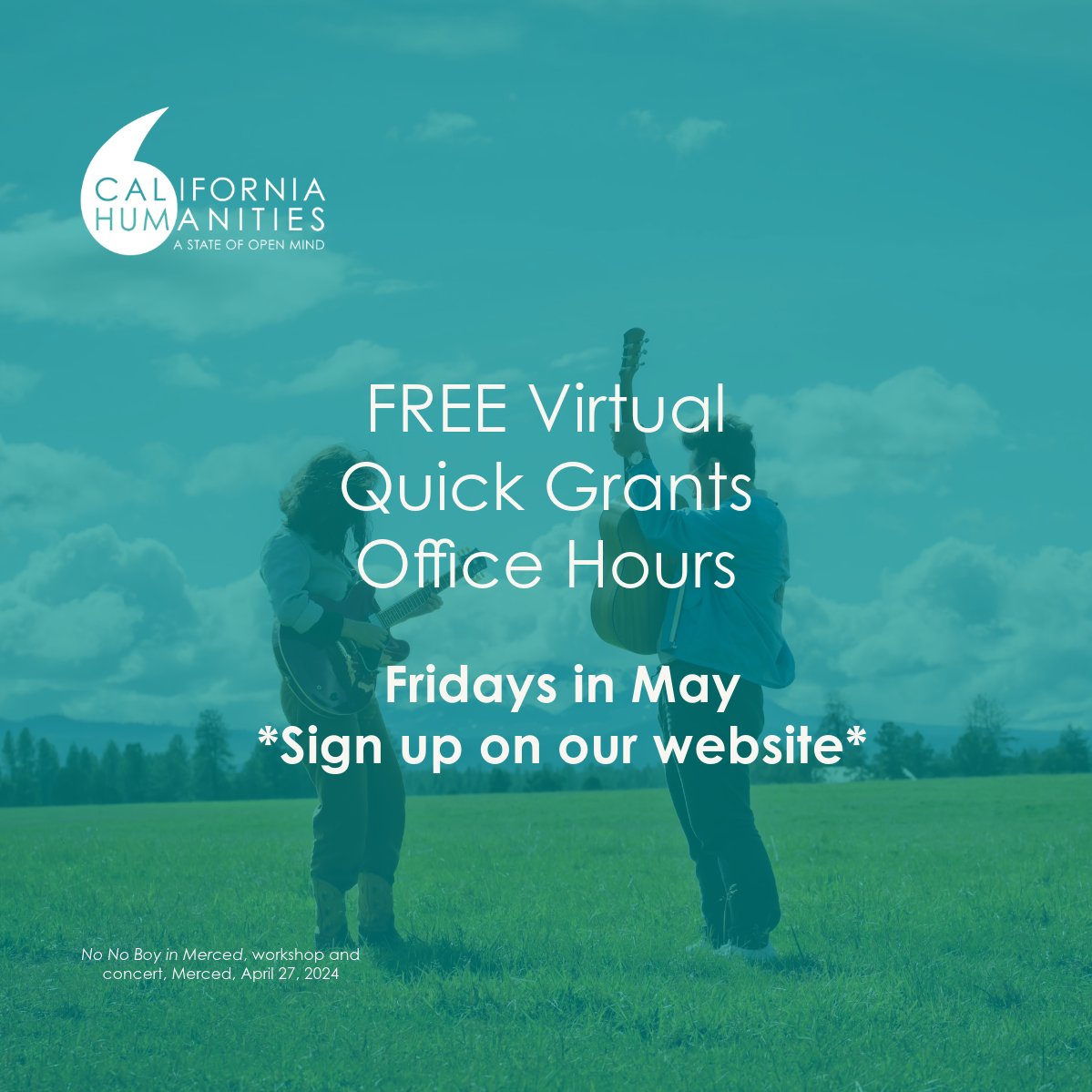 Want to ask questions about your project, applications, and anything else relating to developing a Quick Grant proposal? Sign up for a virtual Office Hour time slot, available Fridays throughout May: bit.ly/3xZbldf #HumanitiesforAll #infosession