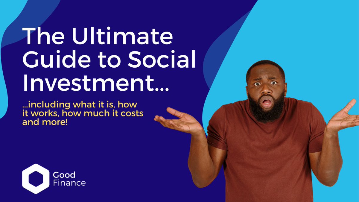 Introducing the ULTIMATE guide to social investment from our friends at @GoodFinanceUK  It’s the perfect starting point for any charity or social enterprise looking to learn more about repayable finance.  Read now via 👇 goodfinance.org.uk/latest/post/ul…