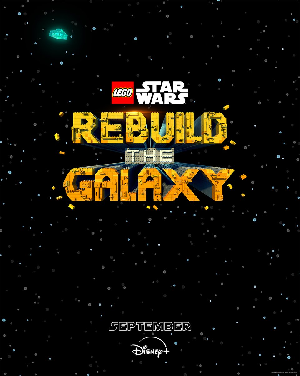 LEGO Star Wars: Rebuild the Galaxy arrives September 13, only on @DisneyPlus. strw.rs/6003VvgoF