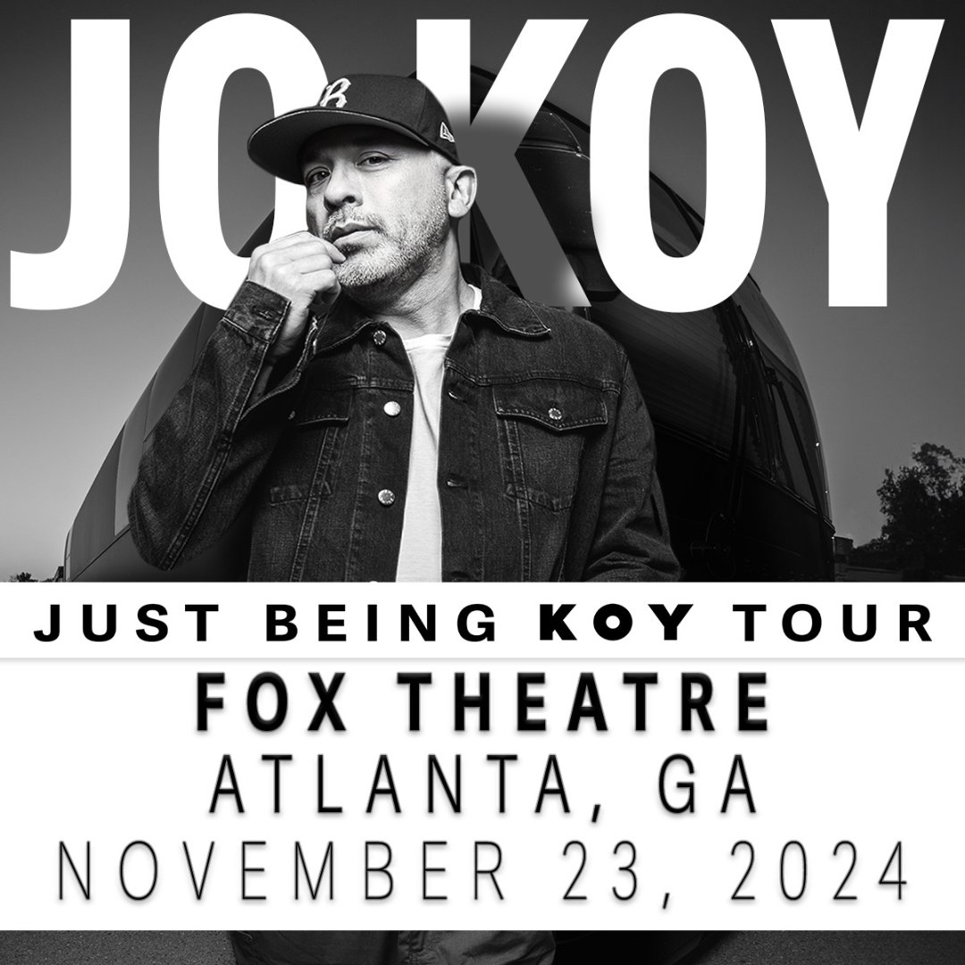 Hot off of his Golden Globes hosting gig, comedian @jokoy is coming to the Fox Theatre for his 'Just Being Koy' Tour on November 23. Set your alarms - tickets go on sale this Thursday, May 9 at noon! #jokoy #standupcomedy #atthefox #thingstodoinatlanta