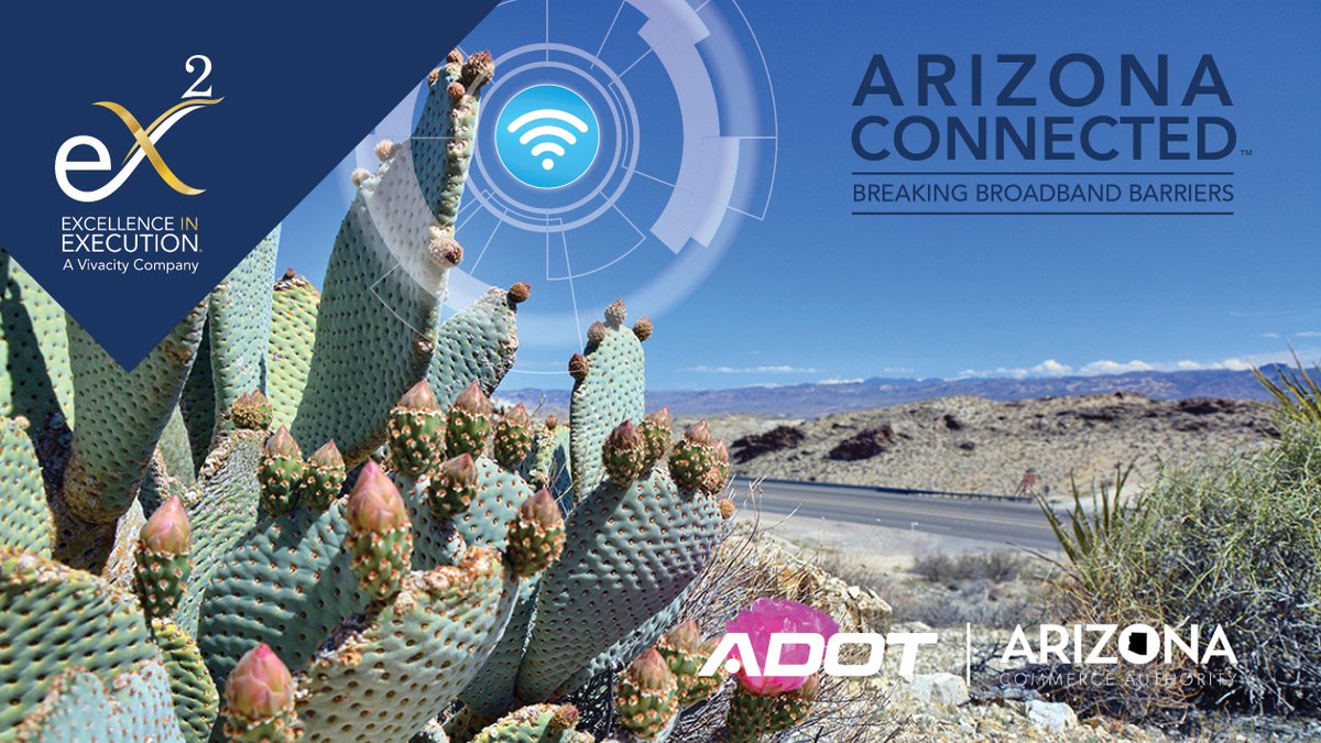eX², in partnership with the @ArizonaDOT and @azcommerce, is expanding #broadbandaccess & improving #digitalequity throughout #Arizona! Learn how: ex2technology.com/adot