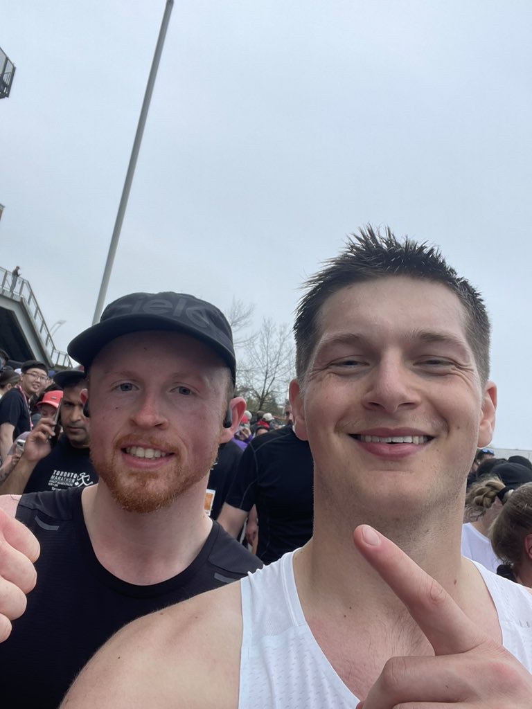 4. ENJOY!

Toronto Marathon was beautiful. Exploring new neighborhoods of a city I thought I was familiar with. 

A guy came from behind me @ 30km and said he’s been following me for 10km. 

We beasted the thing together, refusing to let each other walk. 

Evan you’re the MAN