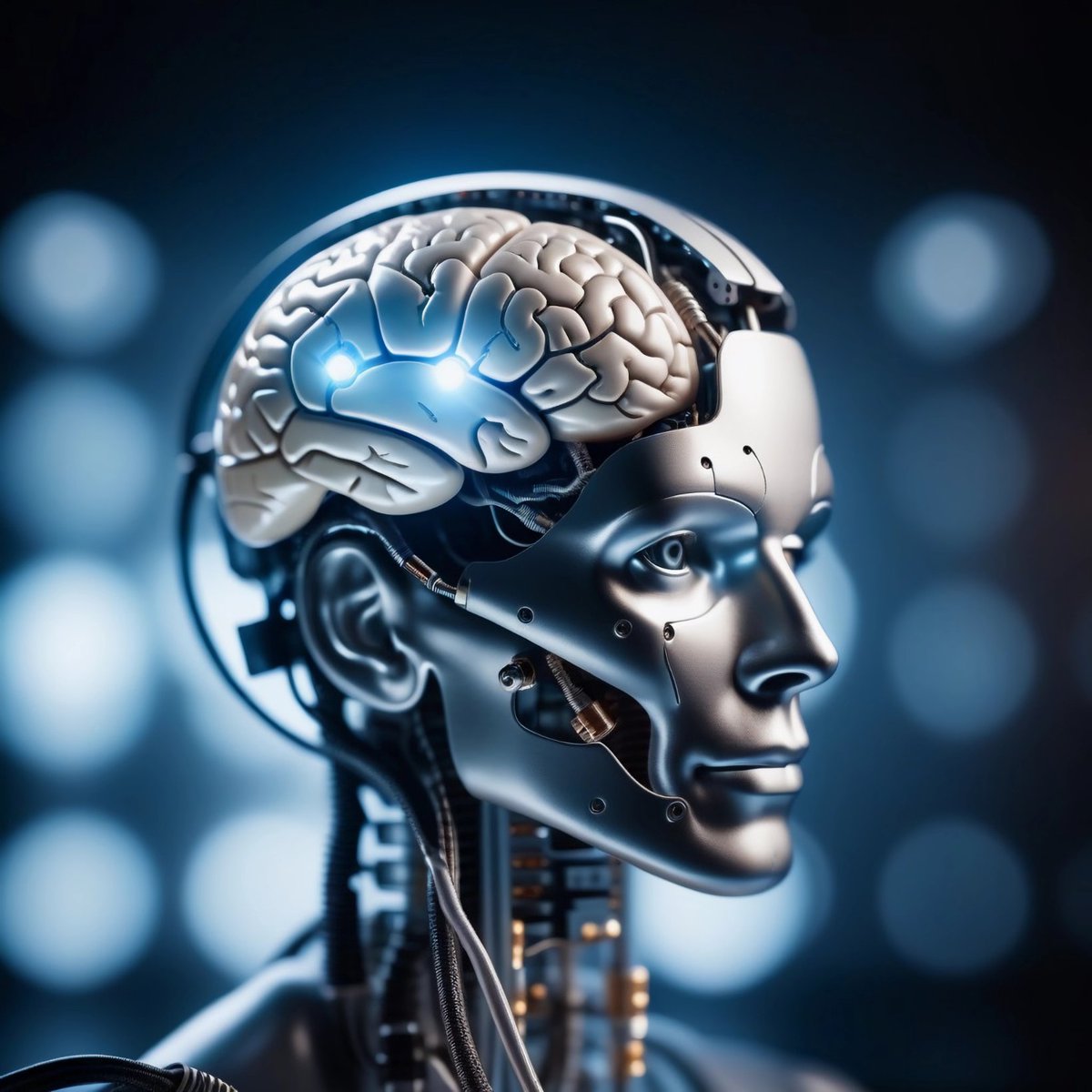 #CyborgBrain #HumanPlusMachine #TechnologicalAdvancement #FuturisticInnovation #SyntheticIntelligence
 #AugmentedIntelligence #HumanAndMachine #FutureTech #SyntheticMind