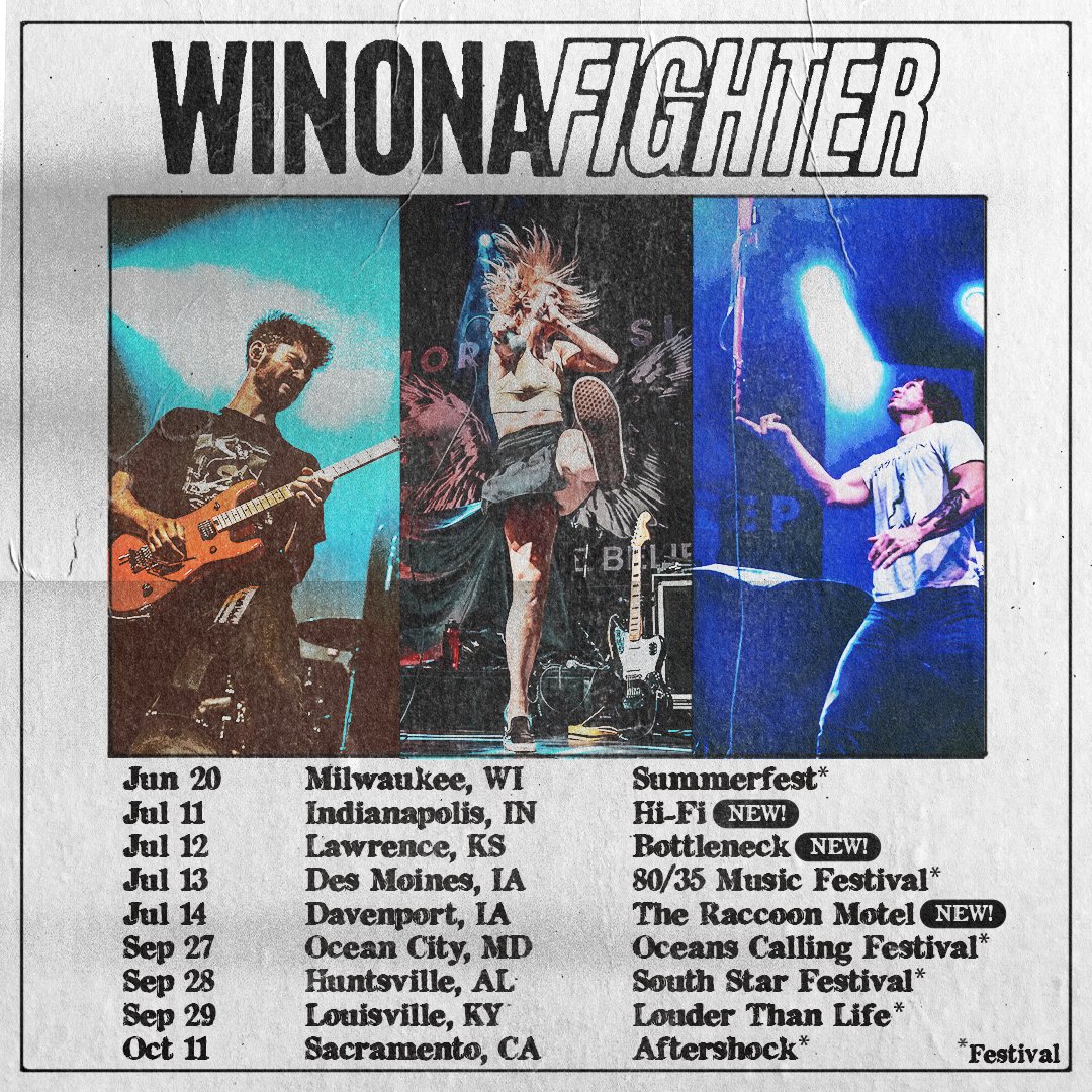 MORE SHOWS?! YEAH OKAY. Indianapolis, Lawrence, and Davenport, your fathers are coming for you👊.