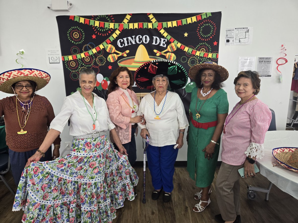 Double the fun, double the fiesta! 🎉🌮 Celebrating Cinco de Mayo in style with vibrant colors, delicious treats, and a special Bingo twist at Hillcrest and Peter J. Dellamonica Older Adult Centers! Check out the highlights from our lively celebrations! 💃🎉 #CincoDeMayo #CCBQ
