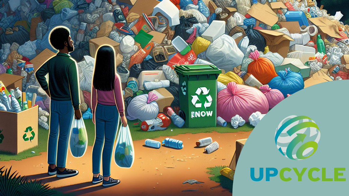 More than 46% of #plasticwaste comes from packaging.  Switch to eco-friendly alternatives to plastic shopping and #trashbags to significantly #reducewaste with the #UpcycleFacility. Every choice counts towards a cleaner planet.
Read more on upcycle.net

#totebags
