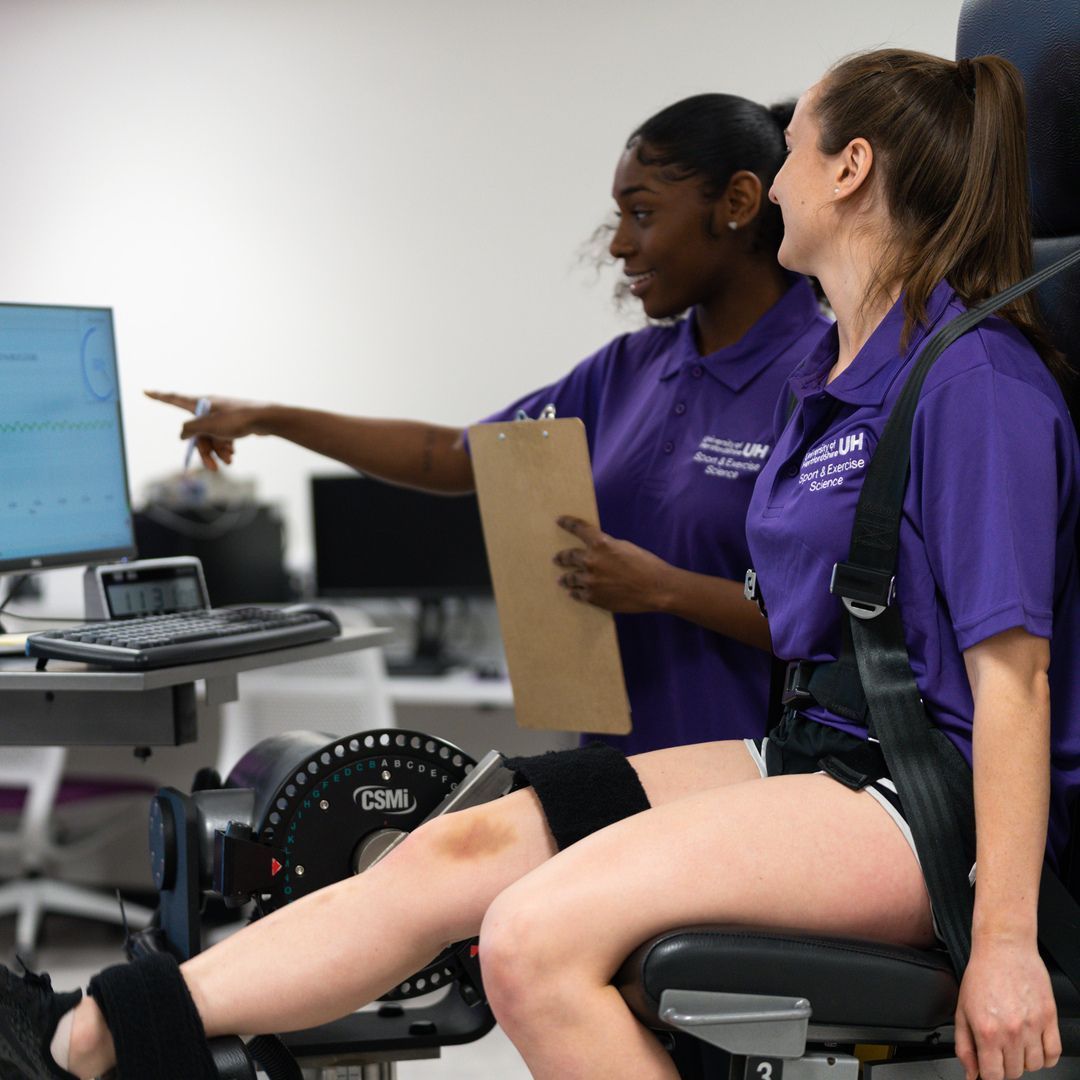 👋 Join our new MSc Strength, Conditioning and Rehabilitation course! 🏋️ Gain access to our specialist equipment and facilities, including our new Institute of Sport building. 🚴‍♀️ 

Visit our course page for more info: buff.ly/3UpJXwF 

#GoHerts #UniofHerts #Sports
