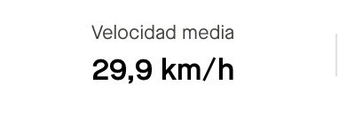 Alguien me puede explicar porque la aplicación de Strava siempre te reduce la velocidad media? Yo matándome para no bajar de 30km/h de media, paro el Garmin a 30,1 y luego Strava me pone esto. Baja la moral… 😅