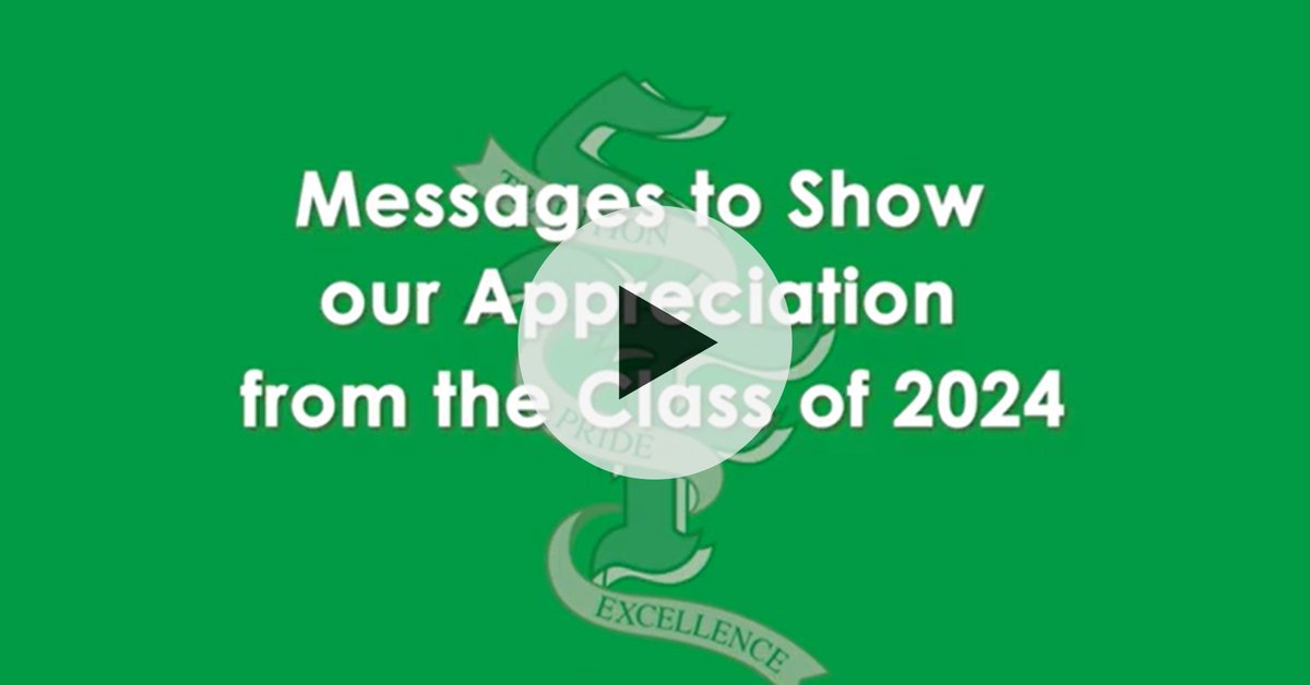 Please enjoy this second installment of our National Educator Appreciation Week video series. This group of teachers received a special surprise after reading the letters they received from graduating seniors. Volume 2 ▶ youtu.be/cl2U8KaWVfY
