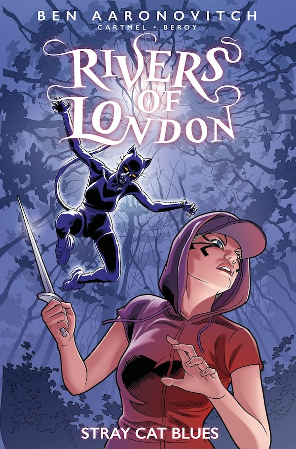The next #RiversOfLondon comic series, STRAY CAT BLUES, launches tomorrow!

zenoagency.com/news/rivers-of…

Published by @ComicsTitan; written by @andrewcartmel & @Ben_Aaronovitch; artwork & Cover B by @beroy_JM; Cover A by @AbzJHarding.