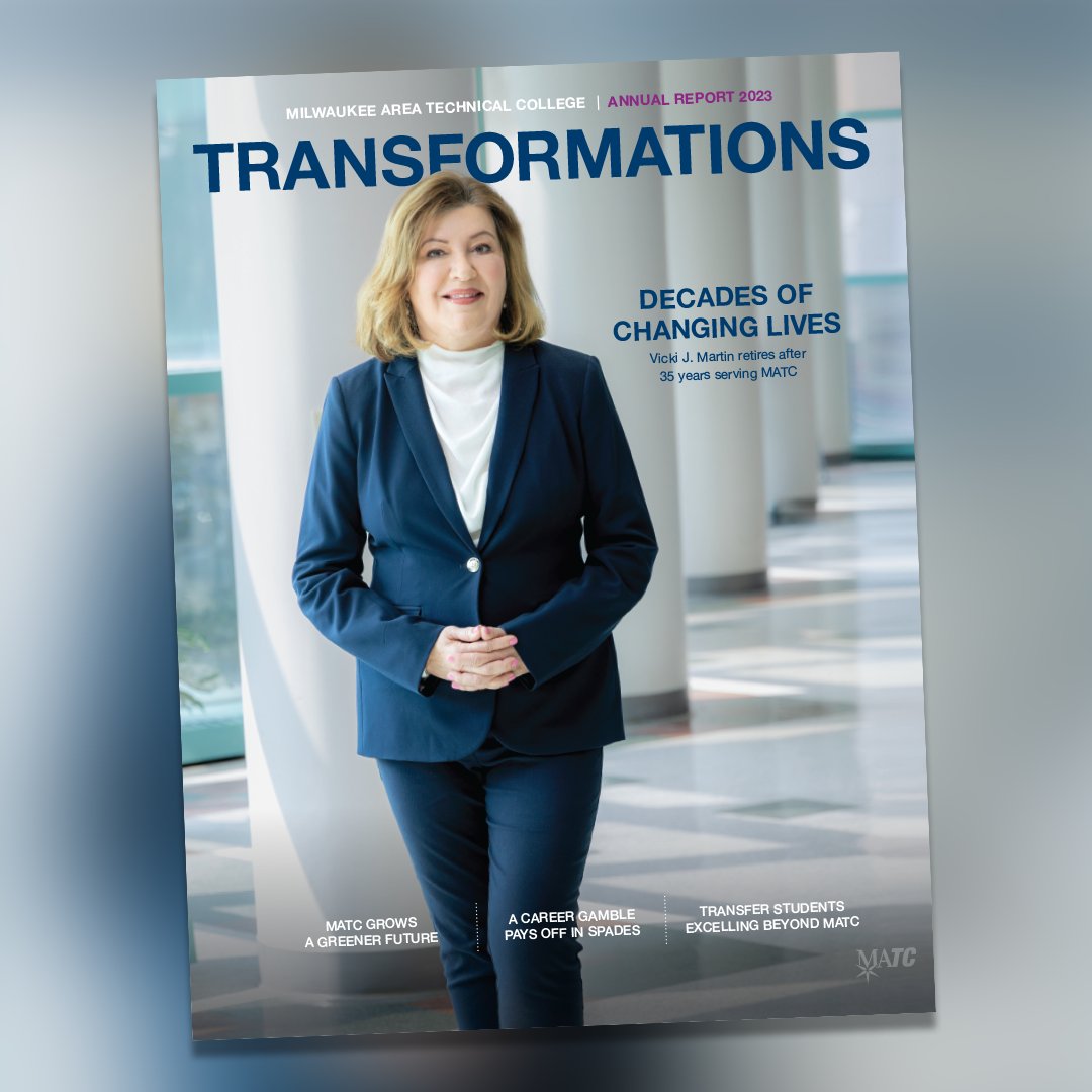 📢 Extra! Extra! Hot off the presses! 📢 Watch your mailboxes for the newest edition of MATC’s Transformation Magazine - this issue is one you won't want to miss! #ProudToBeMATC An online version can be found here: matc.edu/who-we-are/tra…