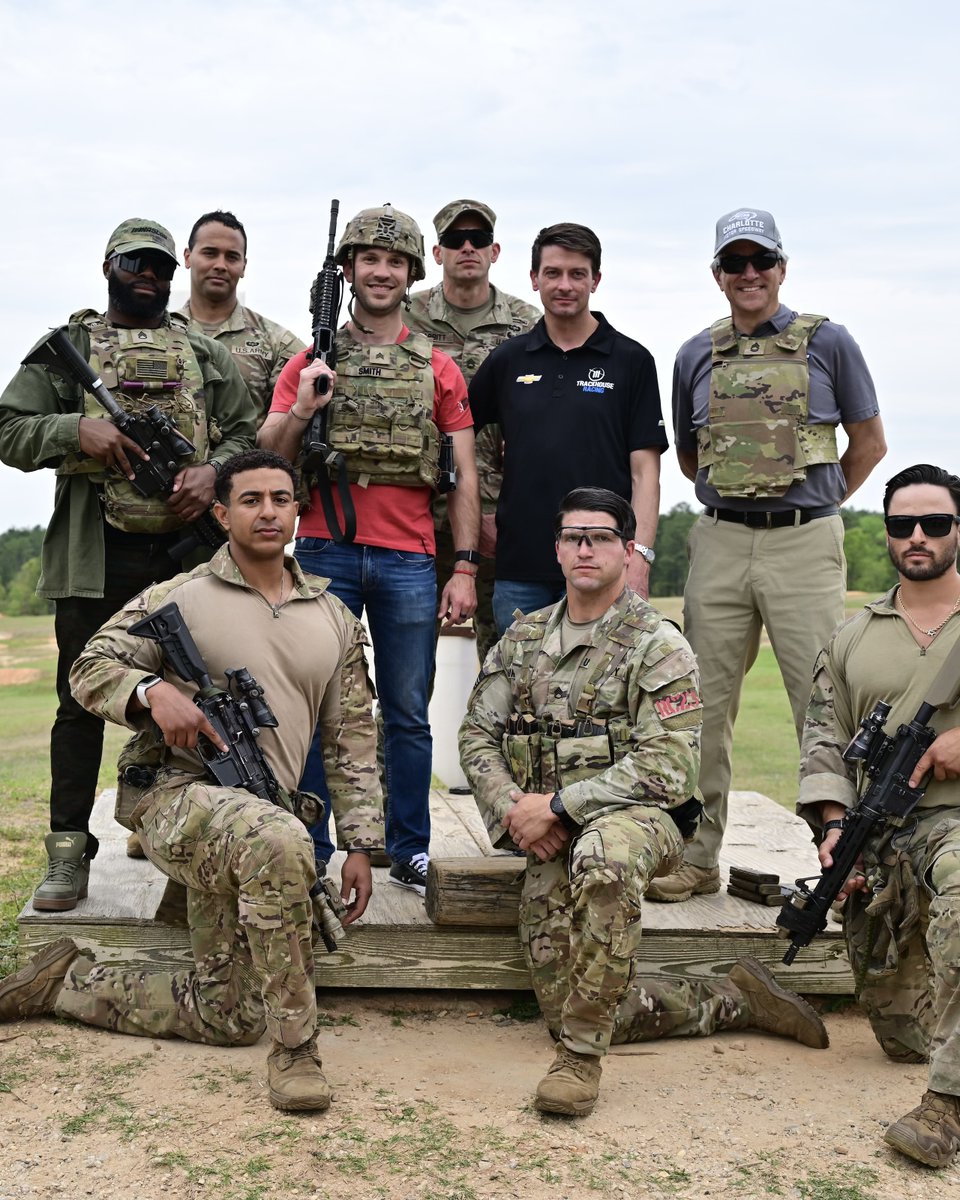 .@Daniel_SuarezG experienced a taste of a day in the life of our nation’s heroes as part of @CLTMotorSpdwy's #Mission600. As we lead up to the #CocaCola600 this Military Appreciation Month, join us in recognizing and thanking our brave men and women for their service.