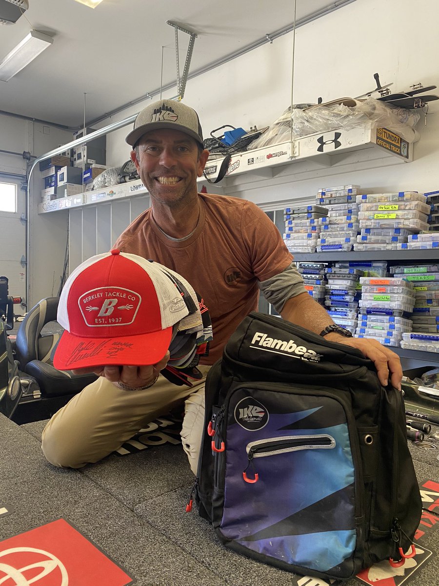 Folks at home! This week’s Manic Hat Monday is brought to you by @flambeauout ! Like their page, comment below and you have a chance to have a SIGNED HAT and an Ike Flambeau Backpack!  ***Beware of scammers! We NEVER ask you to click a link or for a credit card!!***