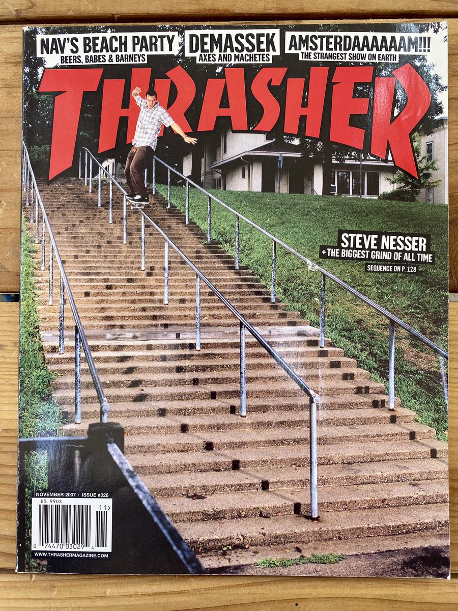 Steve Nesser | Thrasher | Nov 2007