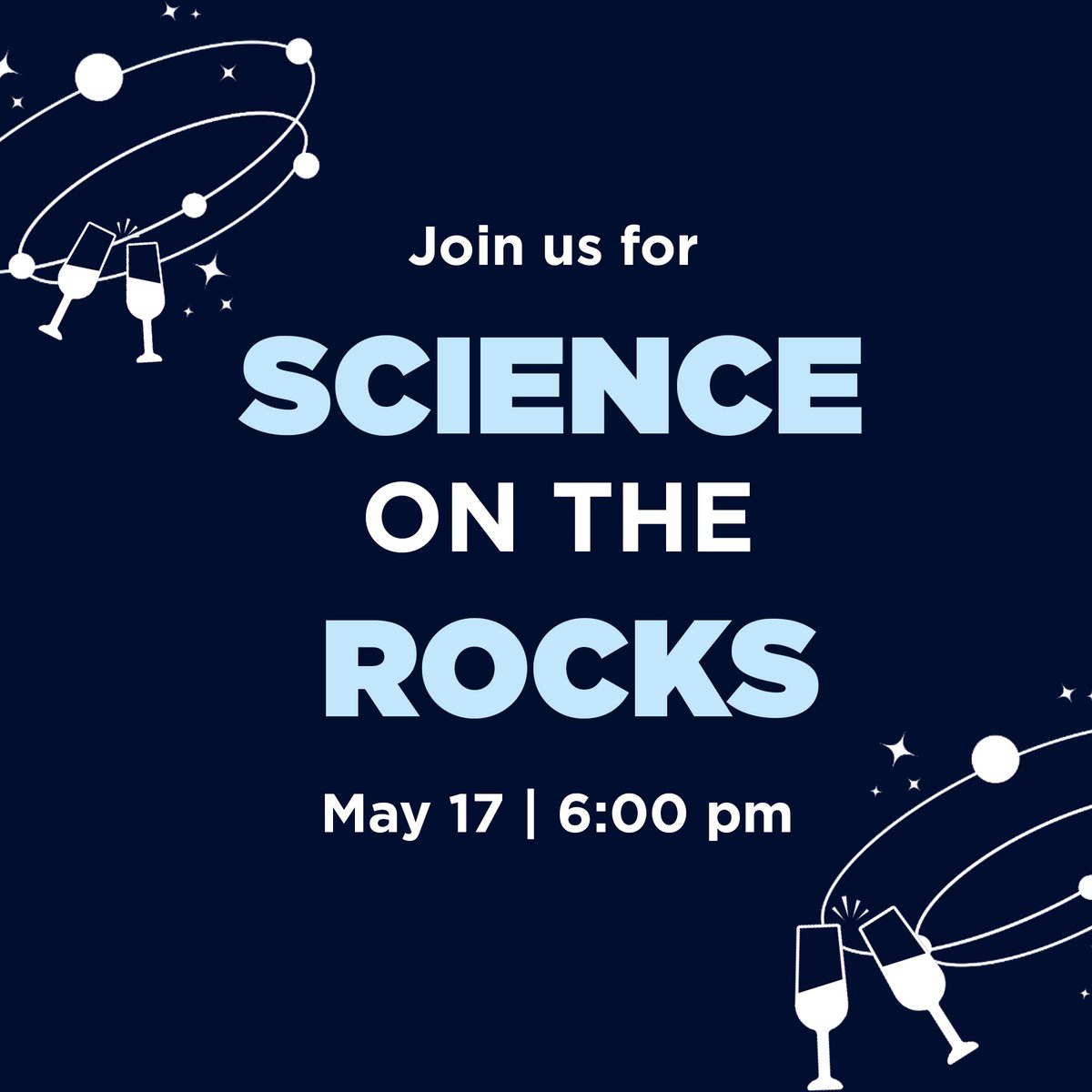 ⚗️ Don't miss out on the chance to experience the joys of science at Cosmic Cocktails and Quantum Quirks: An Adults-Only Science Social in Charlotte! Join fellow alumni on May 17 for an evening of cosmic cocktails and hands-on experiments! Learn more: bit.ly/3xGw8lL.