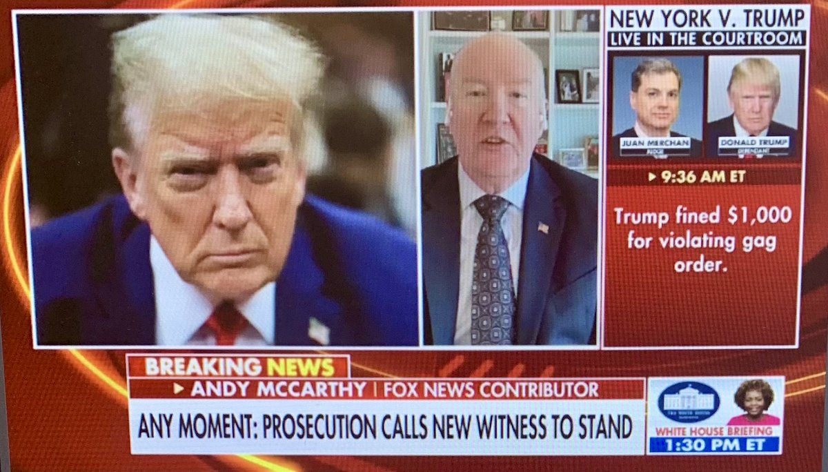 “I’ve never heard of a case where the witness list was kept from defense attorneys…But it’s not any less unfair than having an indictment that doesn’t tell former Pres Trump what the crime is…which is about as basic as it gets as a due-process violation. This is a travesty.”