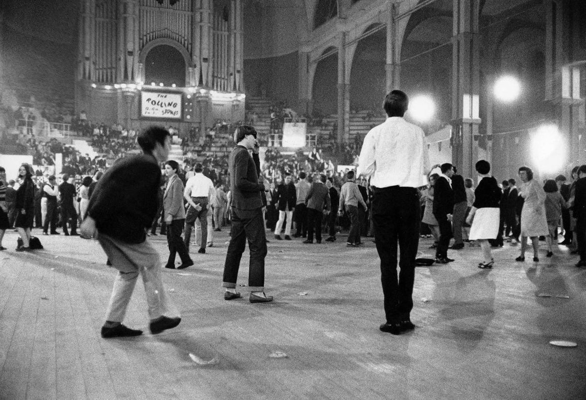 Dancing at Alexandra Palace in 1964