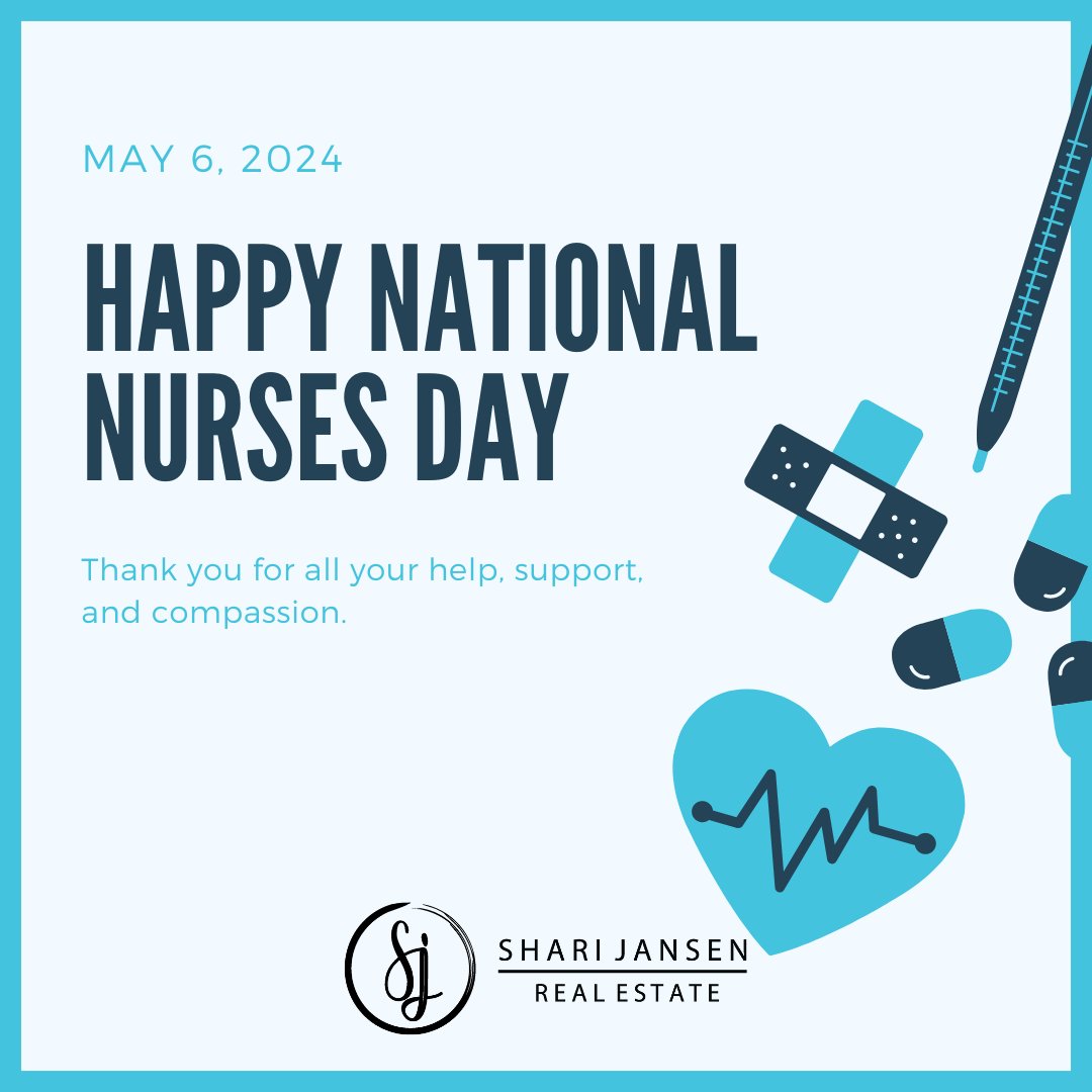 National Nurses Day! . . . . #ShariJansen #EastsideRealEstate #KW #KellerWilliams #KWEastside #KWKirkland #BellevueRealEstate