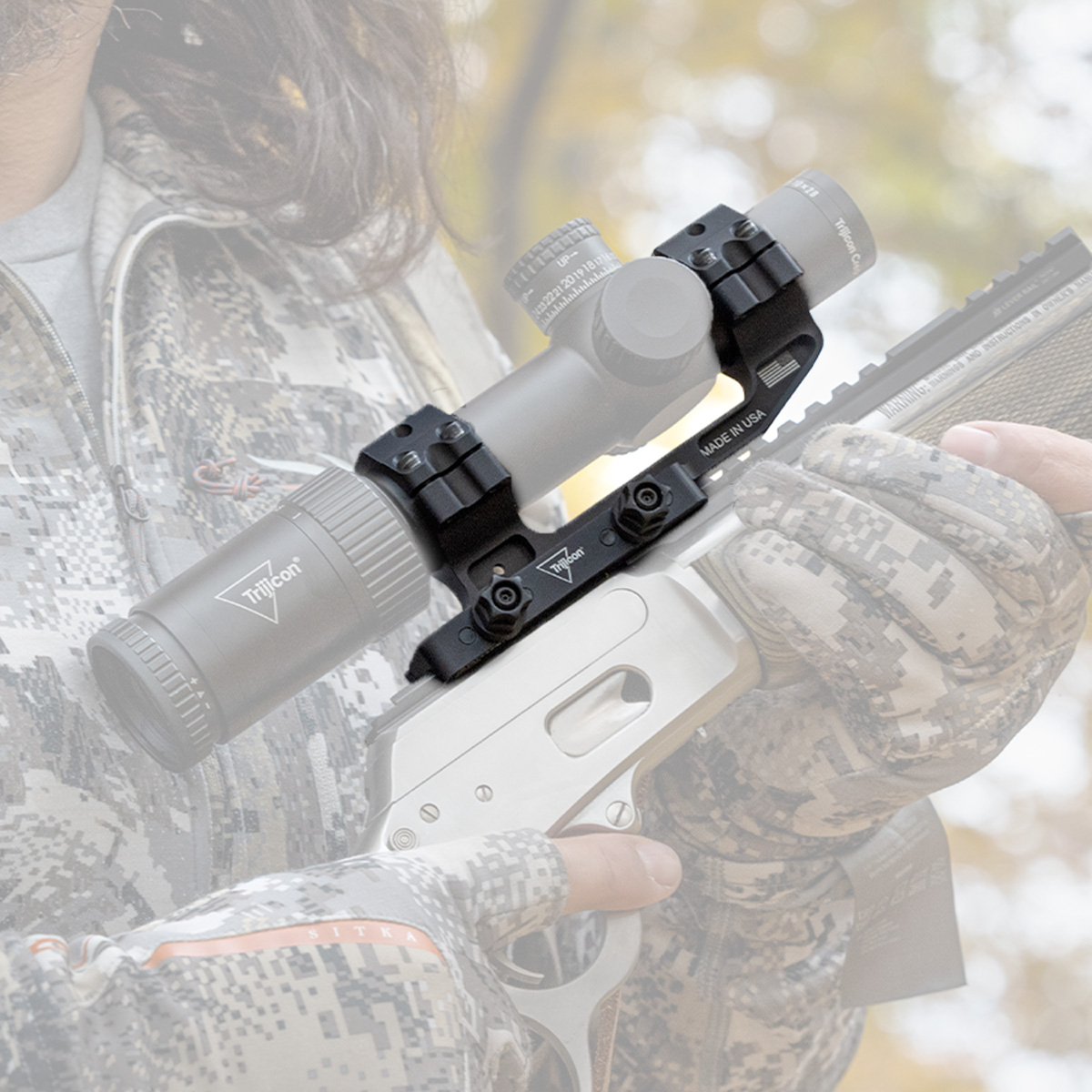 Trijicon's tweet photo. Secure your sight with our expanded line of Trijicon Quick Release Mounts w/ Q-LOC Technology. These mounts allow for effortless removal and reattachment while maintaining zero.

#TrijiconHunt #Trijicon #QLOC #ScopeMount https://t.co/qFY0tpGDqz