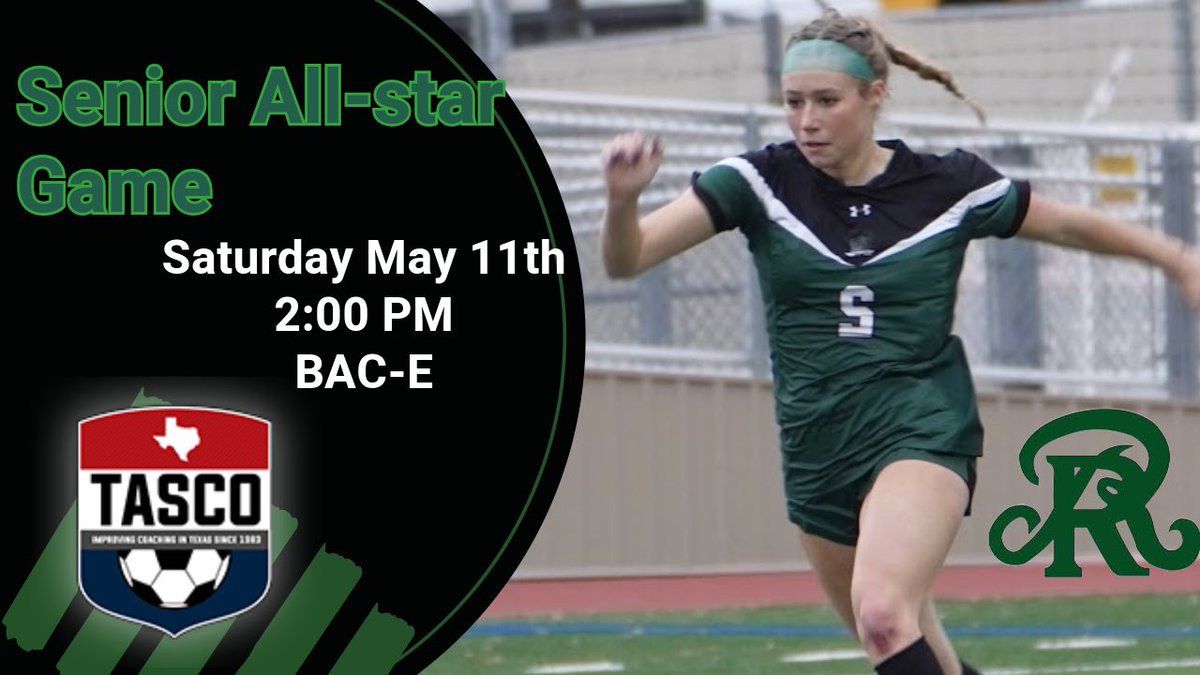 RattlerGirlsSoccer (@rattlergirlssa) on Twitter photo Congratulations to <a href="/laurenm06soccer/">Lauren Mueller</a> for being selected to play in TASCO senior all star game! Come watch her represent Reagan one more time! <a href="/Rattlersports/">Rattler Sports</a> <a href="/tascosoccer/">TASCO</a> Congratulations to <a href="/laurenm06soccer/">Lauren Mueller</a> for being selected to play in TASCO senior all star game! Come watch her represent Reagan one more time! <a href="/Rattlersports/">Rattler Sports</a> <a href="/tascosoccer/">TASCO</a>