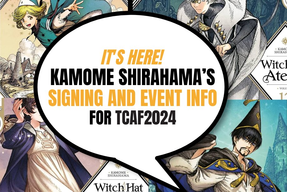 We know folks have been excited to hear about @shirahamakamome's programs at #TCAF2024, and today is the day you've been waiting for! torontocomics.com/post/shirahama…