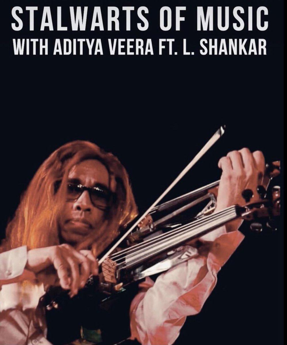 Exciting interview with Aditya Veera, revealing information never told before - must watch to find out! Watch the full interview here: youtu.be/quvglE10xEA?fe…

#stalwartsofmusic #lshankar #shenkar #adityaveera #music #passion