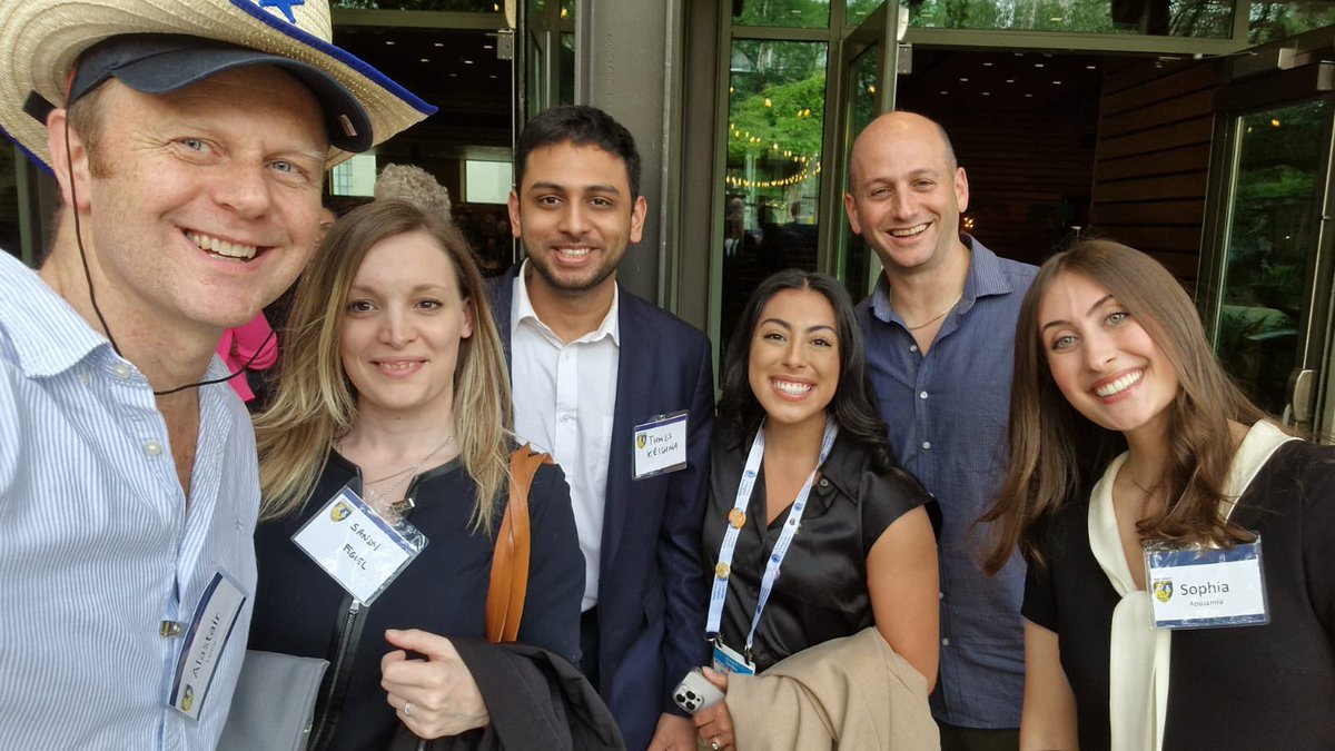 Sophia M. Abusamra (@sophiaabusamra) on Twitter photo So cool to have <a href="/UMichUrology/">Michigan Urology</a> and <a href="/OxPCaBiol/">Oxford Prostate Cancer Biology Group</a> all in the same place. Honored to have such great mentorship on both sides of the pond! ๐ฌ๐ง๐บ๐ธ
<a href="/LambAlastair/">Alastair Lamb</a> <a href="/wandering_gu/">Todd ใฝ๏ธ Morgan, MD</a>
#AUA2024 So cool to have <a href="/UMichUrology/">Michigan Urology</a> and <a href="/OxPCaBiol/">Oxford Prostate Cancer Biology Group</a> all in the same place. Honored to have such great mentorship on both sides of the pond! ๐ฌ๐ง๐บ๐ธ
<a href="/LambAlastair/">Alastair Lamb</a> <a href="/wandering_gu/">Todd ใฝ๏ธ Morgan, MD</a>
#AUA2024