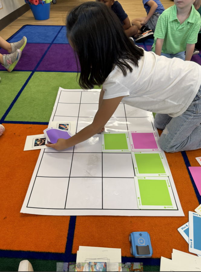 BrevardEdTech's tweet image. Viera Elementary Kindergarten Math Enrichment in Ms. Hasker's class used the Sphero indi cars to "drive" to the correct answer using color coding mats. The students have been studying measurement and put their knowledge skills to good use and had a blast doing it! #brevardedtech