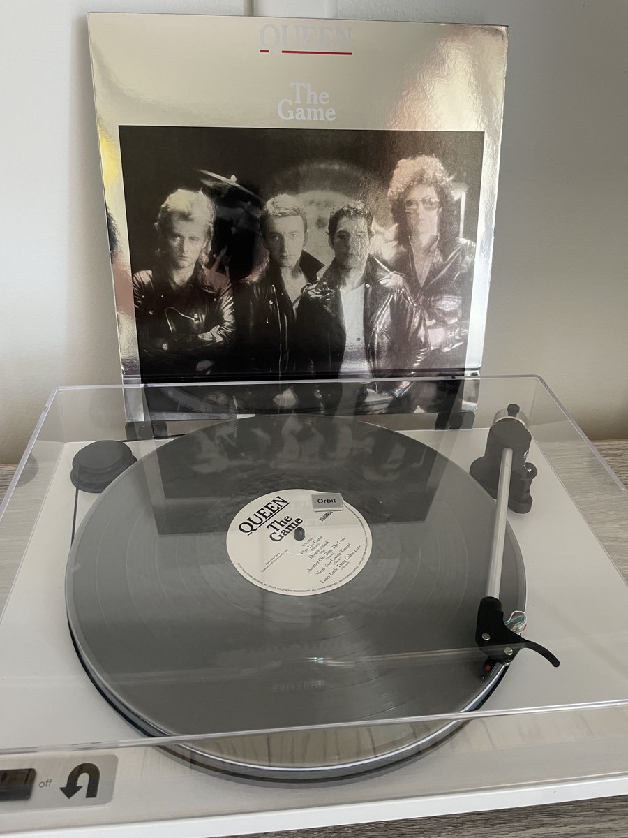 Album a Day in 2024 with Pat Francis @QueenWillRock: 'The Game' Released in 1980 #RockSolidAlbumADay2024 #MyVinylAtoZ #ColoredVinylSilver 127/366