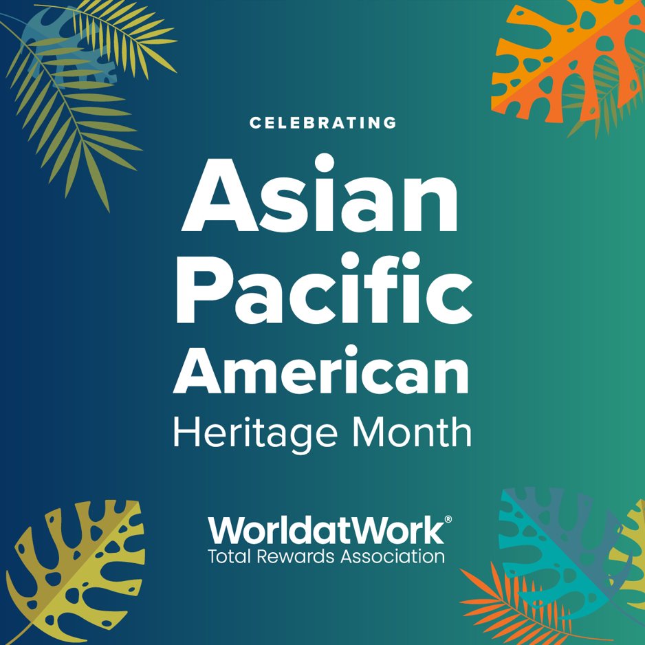 Happy Asian Pacific American Heritage Month! Join @WorldatWork in honoring the remarkable achievements and cultural richness of Asian Pacific Americans. Together, we embrace diversity and foster inclusion for a brighter future. #APAHM #DiversityInTech #WorkforceDevelopment